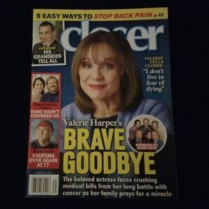 2019 Closer magazine, celebrity articles and puzzles